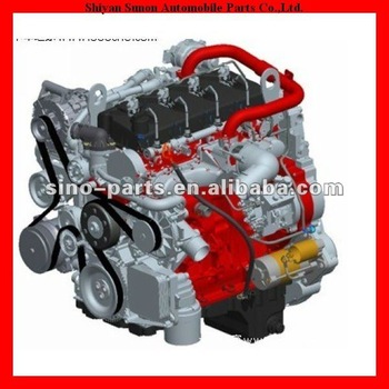 110KW Euro3 Foton cummins ISF2.8s3148T diesel engine assy 3200rmp