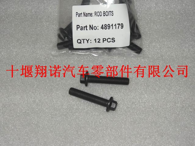 东风康明斯发动机总成ISDE连杆螺丝 4891179