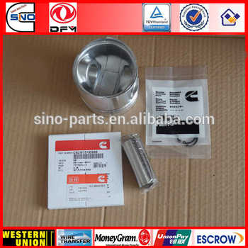 Genuine Cummins Spare Parts B3.3 Piston Kit 4089967 Piston 6205312300 Ring 6204312410 pin 