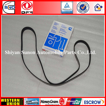 Dongfeng cumm ins engine parts V-ribbed fan belt 8PK1920 3289985