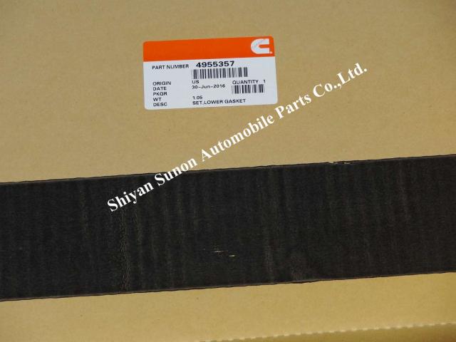 Cummins diesel engine parts lower gasket kit 4955357