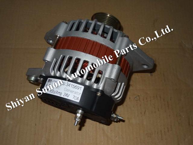 original Cummins truck diesel engine parts alternators prices 6CT 3415691