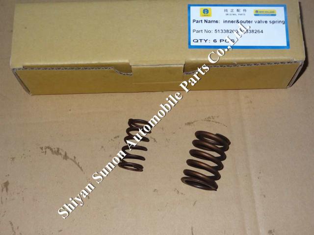 Shiyan Sunon New Holland inner & outer valve spring 51338263 51338264