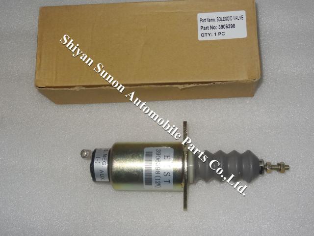 Cummins engine shutdown solenoid valve for 3906398