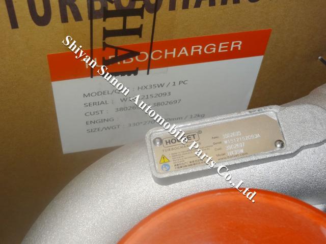 HX35W Turbocharger for cummins engine 3536327 3802697