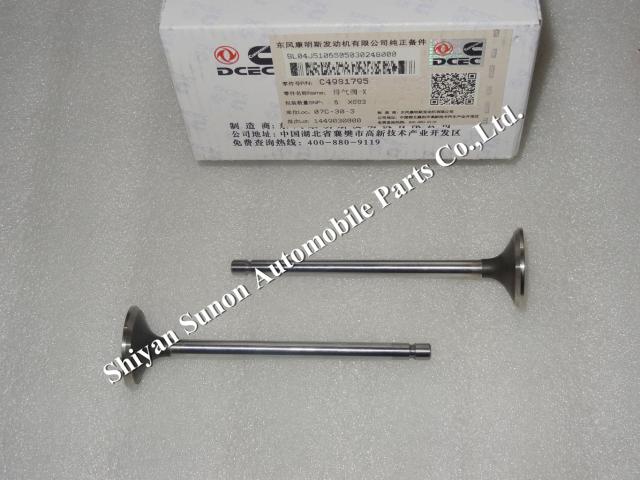 Cummins engine parts ISDE valve Exhaust 4981795