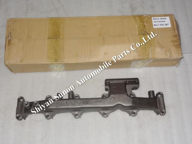  6BT engine parts exhaust manifold 3970066