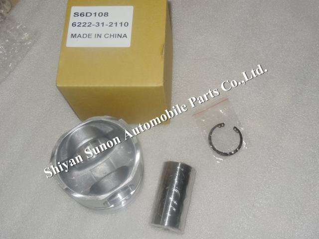 PC300-6 6D108 cummins Engine Piston kits 6222-31-2110
