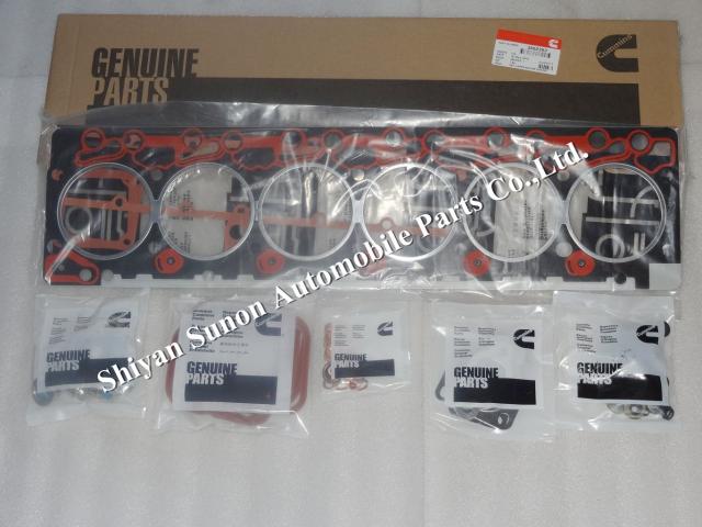 6BT engine overhaul kit upper engine gasket set 3802363