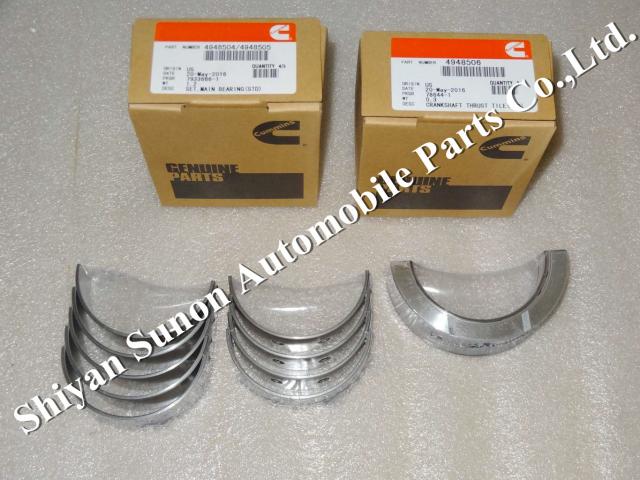 Foton cummins ISF3.8 Crankshaft main bearing 4948504 4948505 4948506