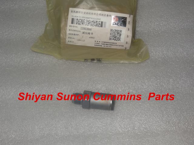 Pressure relief valve 3963808 for diesel engine spare parts