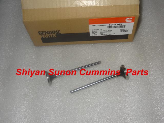 Diesel engine spare parts ISF2.8 exhaust value 5308265