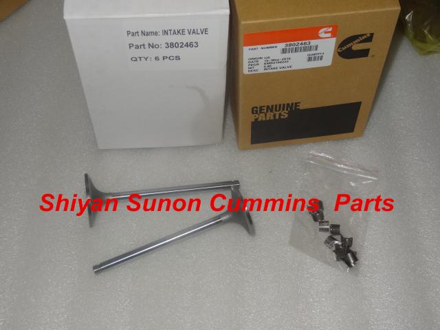  Cummins diesel engine exhaust valve 3802356 3802355 3802463 3802924 3802967