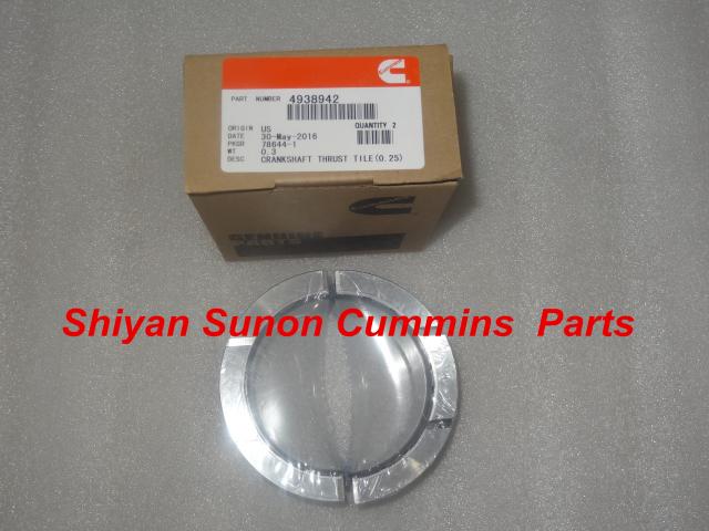 Genuine engine parts ISDE crankshaft thrust bearing set 4938942 4938949
