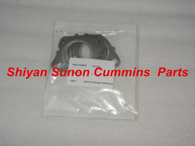 Truck diesel engine parts 6L exhaust pipe gasket 3937479