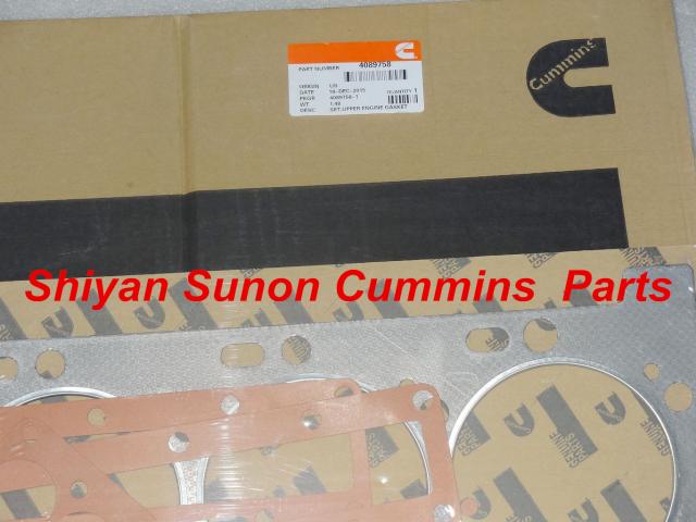 Cummins ISLe QSL Diesel engine spare part 4089758 upper gasket sets