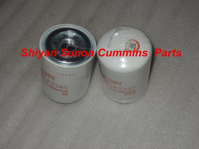 Cummins Auto engine parts 3908616 Lubrication system fleetguard Oil filter LF3345