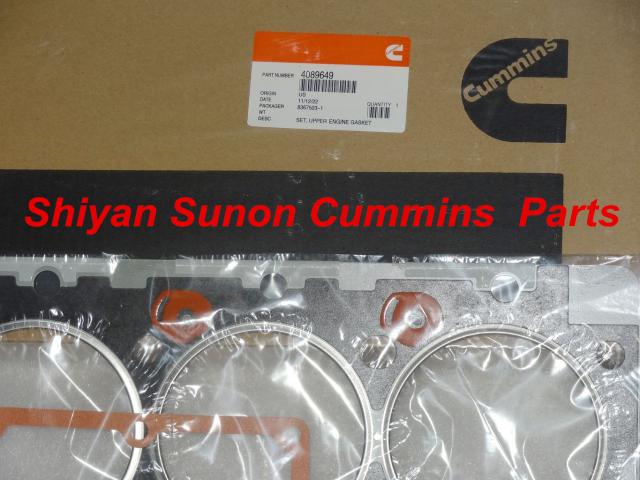 Cummins diesel engine parts 6BT upper gasket set kit 4089649
