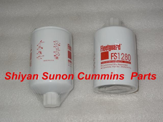 Cummins 3930942 fuel oil water separator fleetguard fs1280 