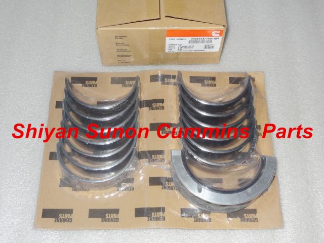 Cummins diesel engine parts crankshaft main bearing 3944154 3944159 3944164