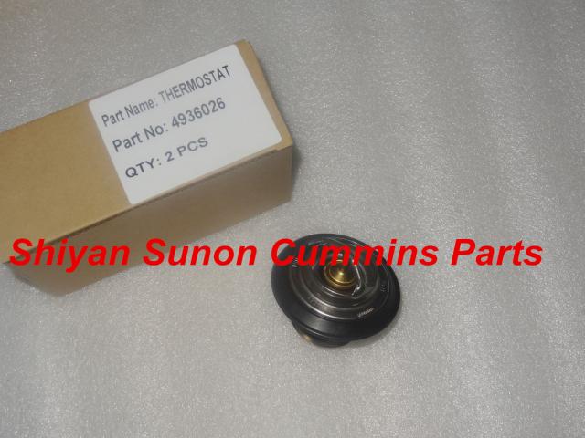 Cummins 6L diesel engine spare parts thermostat 4936026 for Dongfeng truck