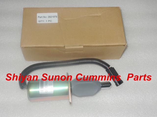 12V shut off solenoid 3921978 stop solenoid for Cummins