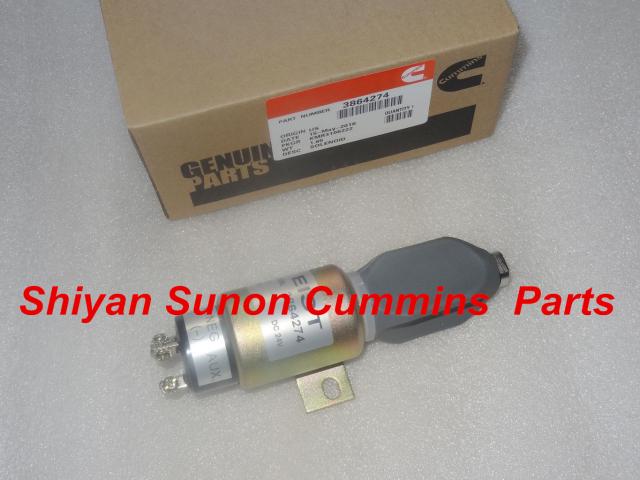 Cummins doiesel engine parts 3864274 electronic solenoid valve