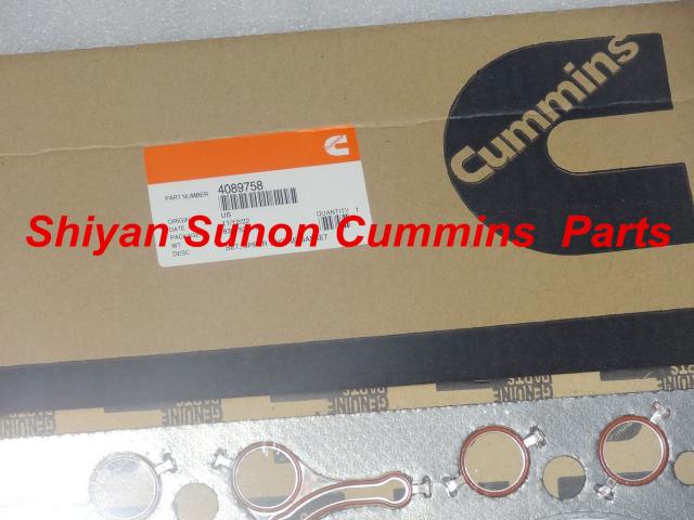 Cummins diesel engine repair gasket set ISC upper gasket kit 4089758