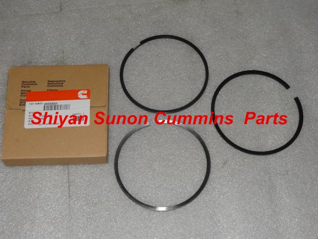 DCEC diesel engine piston ring set 4955651 for Cummins L