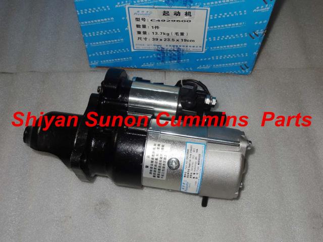 24V 6KW Starter Motor Starter Motor C4929600 4929600 For Cummins ISBe engine