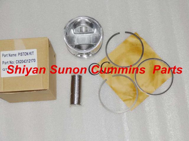 B3.3 cummins diesel engine piston kit 6204312170