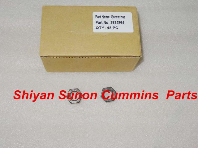 Cummins connecting rod bolt and nut 6CT 3934864