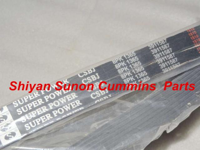 Cummins Fan Belt 8PK Belts 8PK1365 Cummins Part Number 3911587
