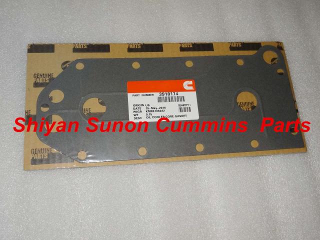 6CT oil cooler core gasket 3918174 3929011 for cummins