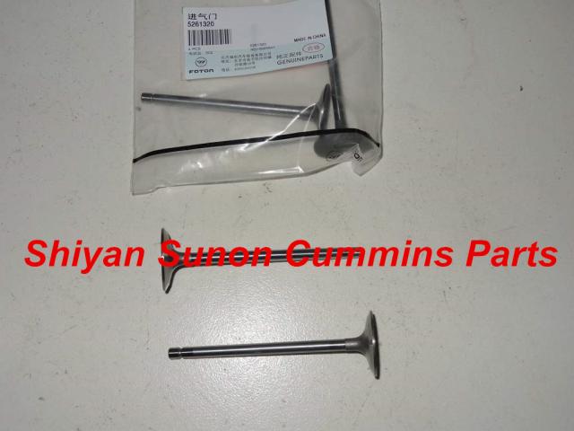 Cummins isf2.8 disel engine parts intake valve 5261320 5256949 3942589 3942588