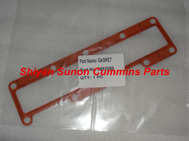 6L cummins engine parts intake pipe cover gasket 3992090