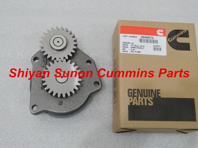 6CT engine fuel oil gear lubrication pump 3948072
