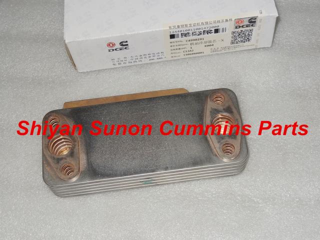 Cummins Diesel Engine ISF3.8 Oil Cooler Core 4990291