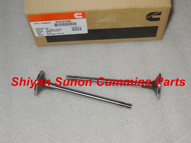 Cummins Diesel engine 6L ISL intake exhaust valve 3942588 3942589 
