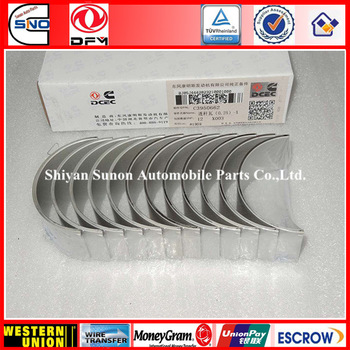 Genuine Dongfeng dcecummins diesel engine parts Con rod bearing 3950662 3901431
