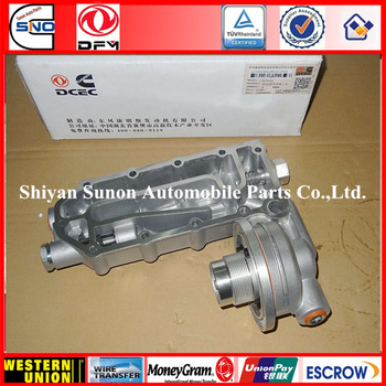 Factory price Genuine 6CT 3974326 L shape lub oil filter head seat