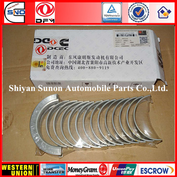 Original diesel engine parts main bearing 6CT crankshaft bearing 3802210