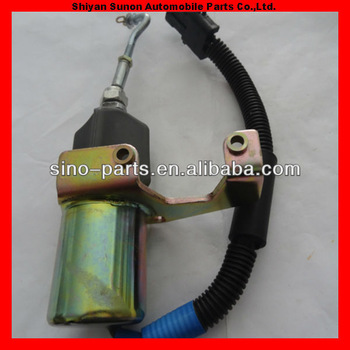 4942879 C4942879 Cummins 24v stop solenoid valve fuel stop solenoid valves for Cummins 6ct engine